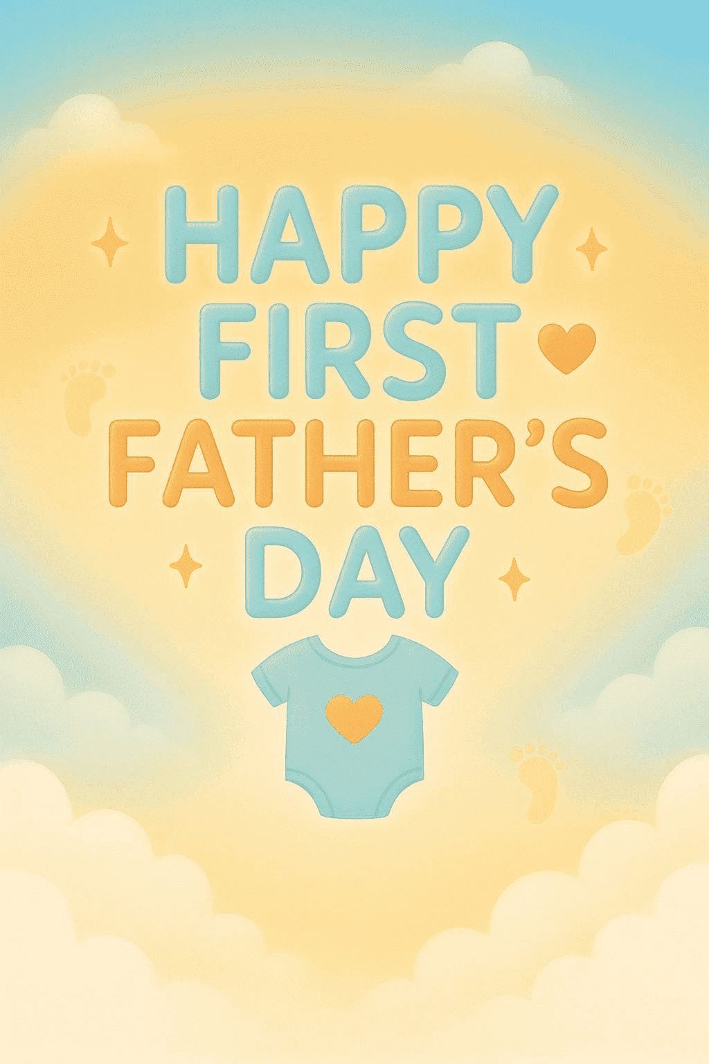 First Fathers Day Card