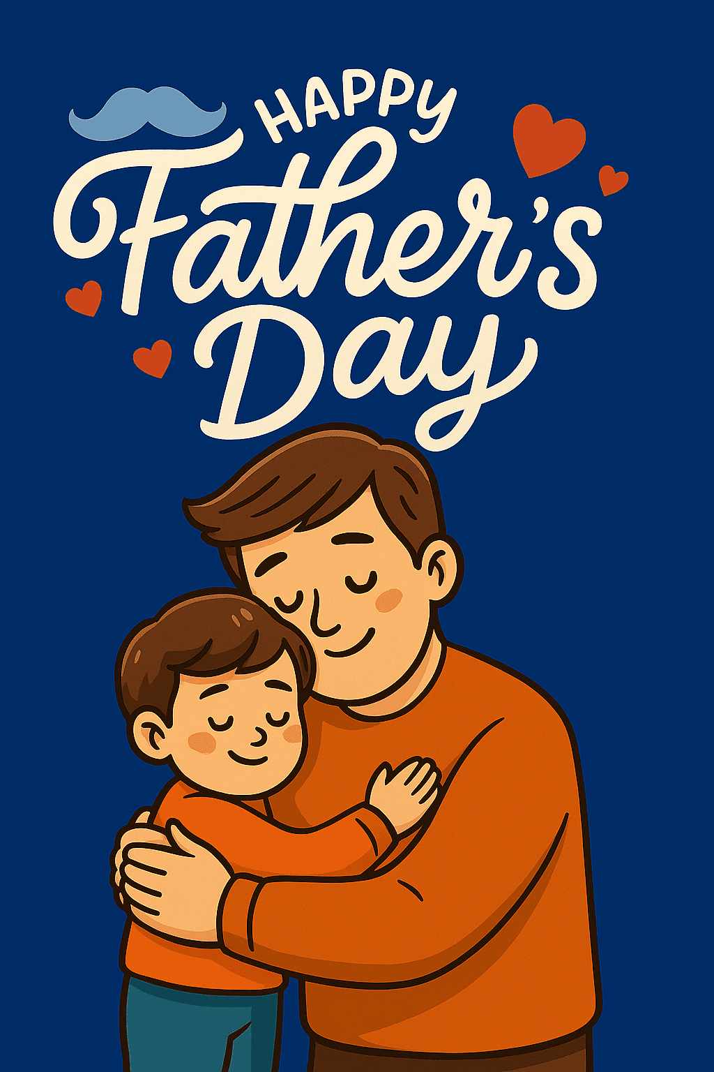 Classic Fathers Day Card